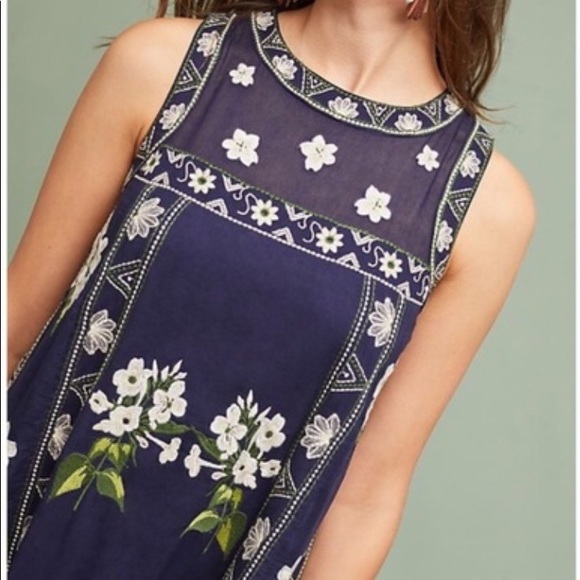 Maeve Rosa embroidered dress from Anthropologie! - Picture 2 of 10